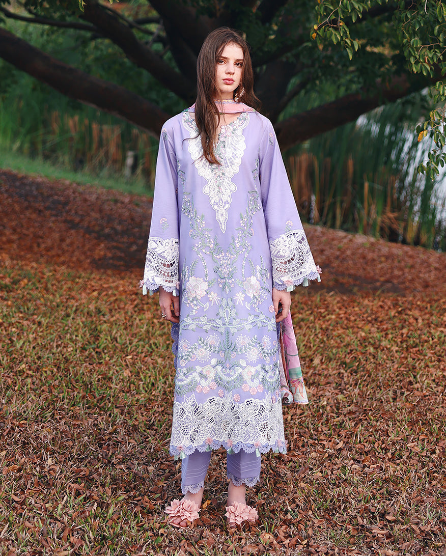Mushq | The Secret Garden Lawn | Hidden Dahlia - by Libasekhas UK - Registered Vendor of : Mushq - 100% Original Designer Dress