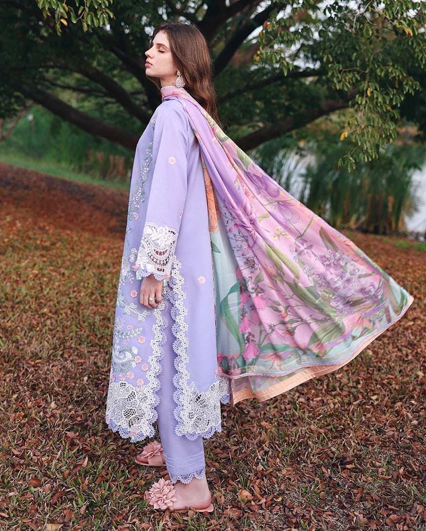 Mushq | The Secret Garden Lawn | Hidden Dahlia - by Libasekhas UK - Registered Vendor of : Mushq - 100% Original Designer Dress