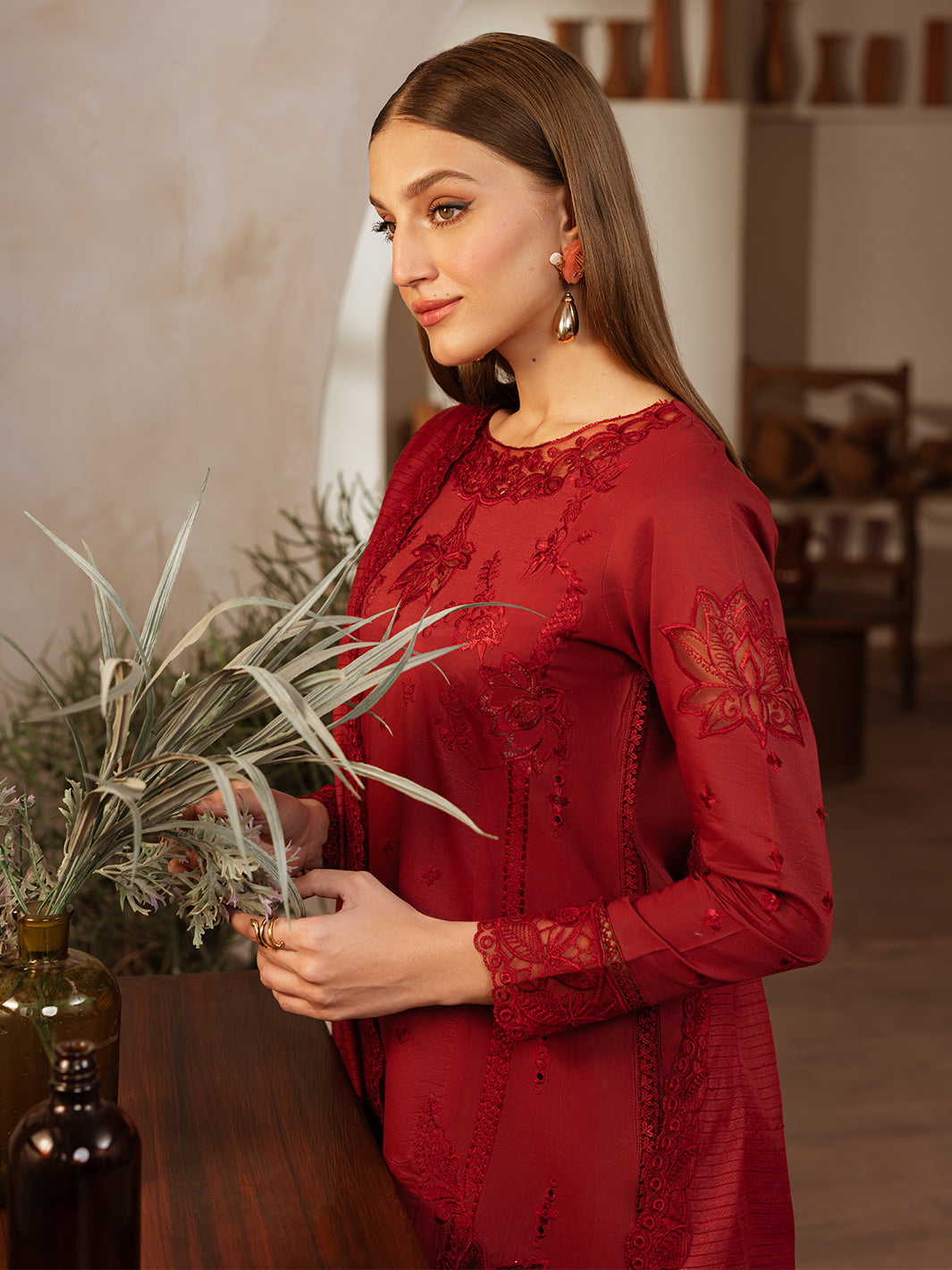 Mahnur | Florence Luxury Lawn 25 | HOORAIN - by - Libasekhas UK - Registered Vendor of : Mahnur - 100% Original Designer Dresss