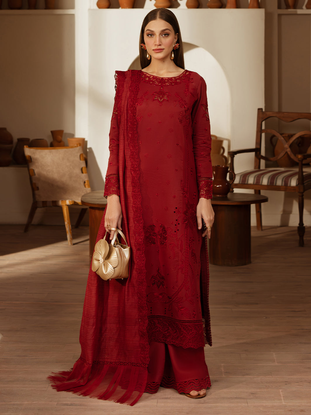 Mahnur | Florence Luxury Lawn 25 | HOORAIN - by - Libasekhas UK - Registered Vendor of : Mahnur - 100% Original Designer Dresss