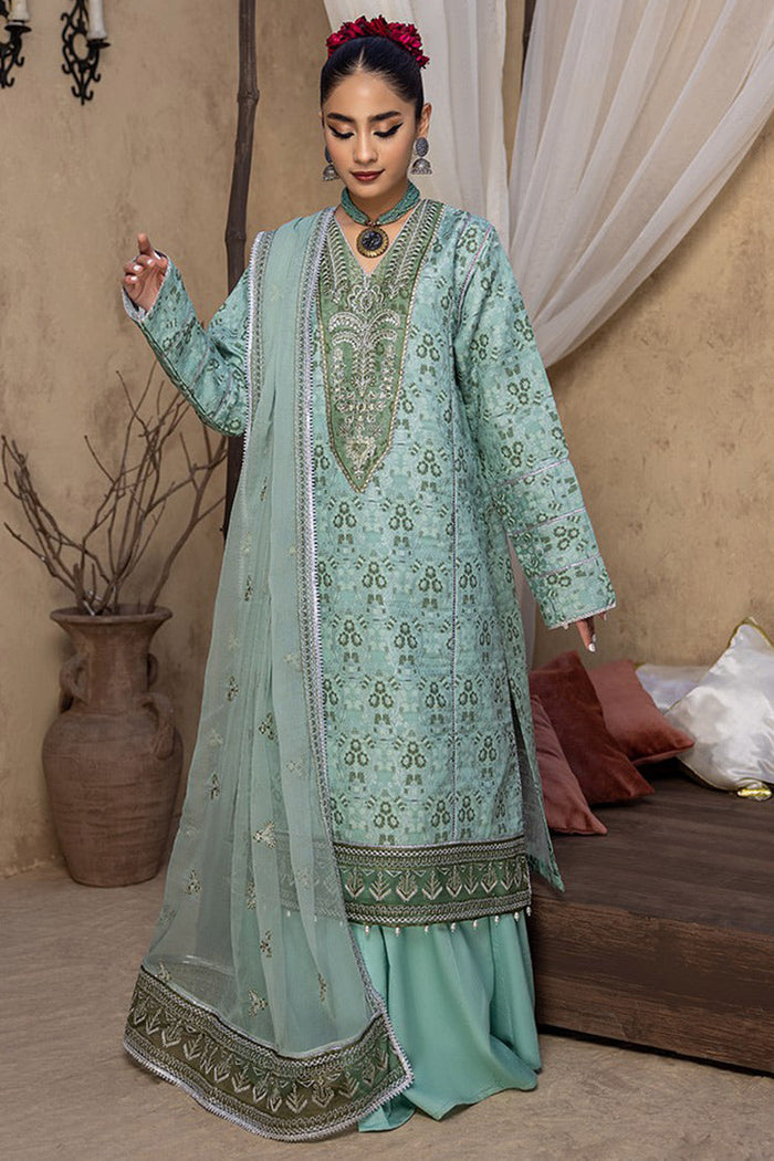 Humdum | Ishq Embroidered Collection | IS-05 - by - Libasekhas UK - Registered Vendor of : HumDum - 100% Original Designer Dresss