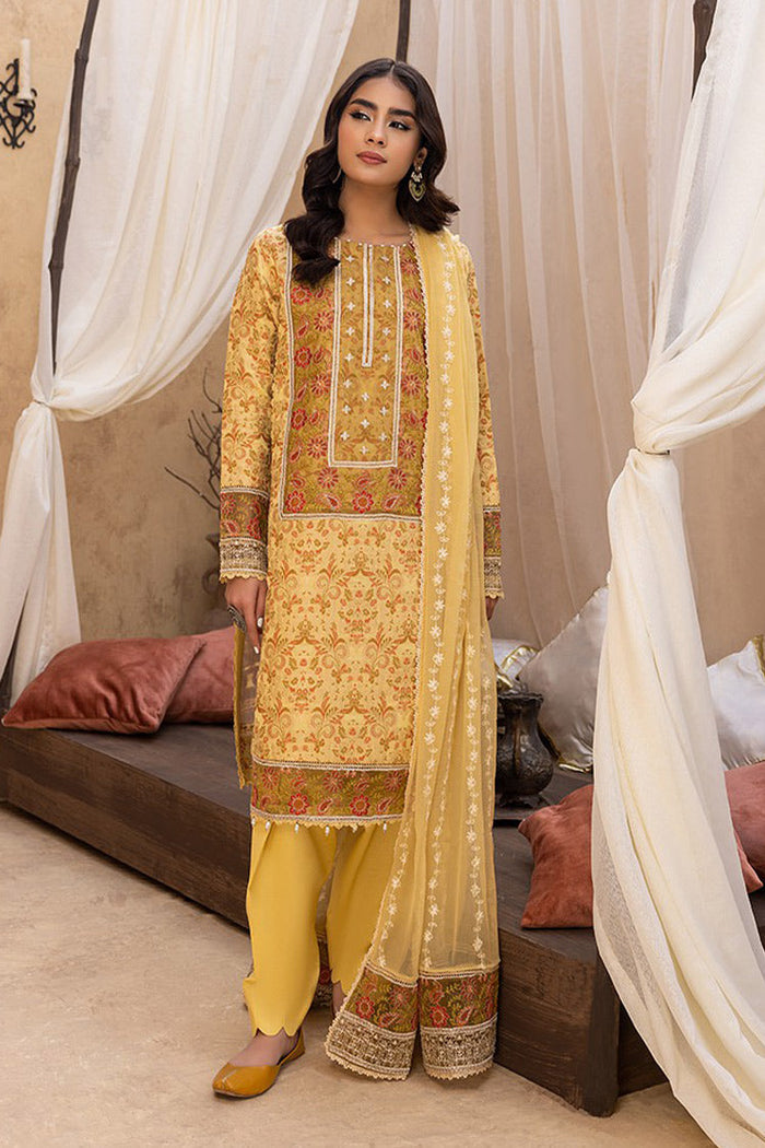 Humdum | Ishq Embroidered Collection | IS-02 - by - Libasekhas UK - Registered Vendor of : HumDum - 100% Original Designer Dresss