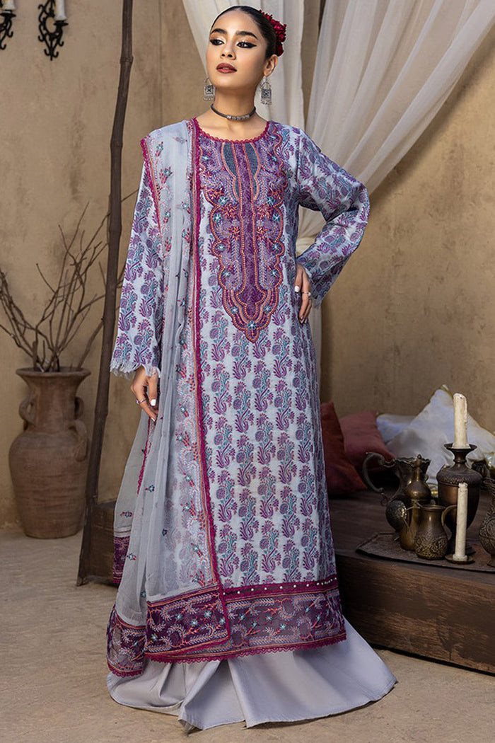 Humdum | Ishq Embroidered Collection | IS-03 - by - Libasekhas UK - Registered Vendor of : HumDum - 100% Original Designer Dresss