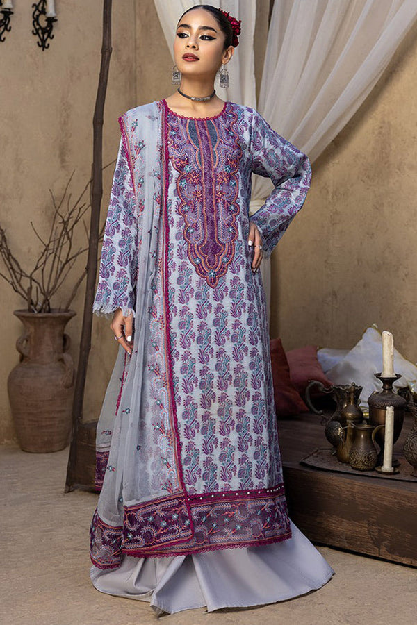 Humdum | Ishq Embroidered Collection | IS-03 - by - Libasekhas UK - Registered Vendor of : HumDum - 100% Original Designer Dresss