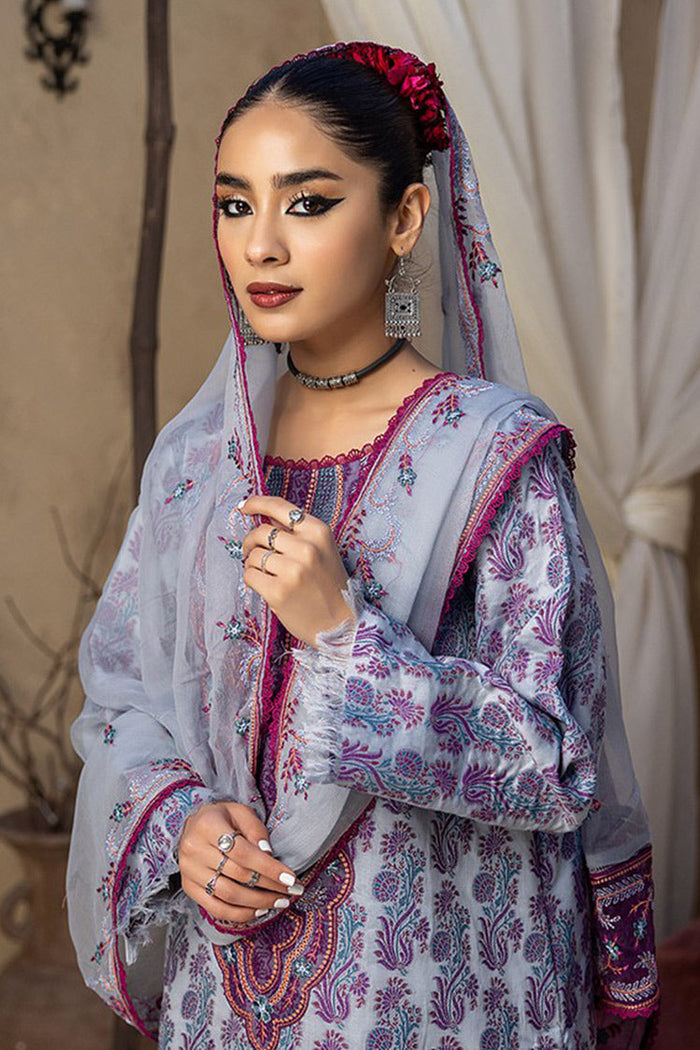 Humdum | Ishq Embroidered Collection | IS-03 - by - Libasekhas UK - Registered Vendor of : HumDum - 100% Original Designer Dresss