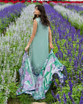 Mushq | Hemline the Secret Garden | Hummingbird Haven - by Libasekhas UK - Registered Vendor of : Mushq - 100% Original Designer Dress