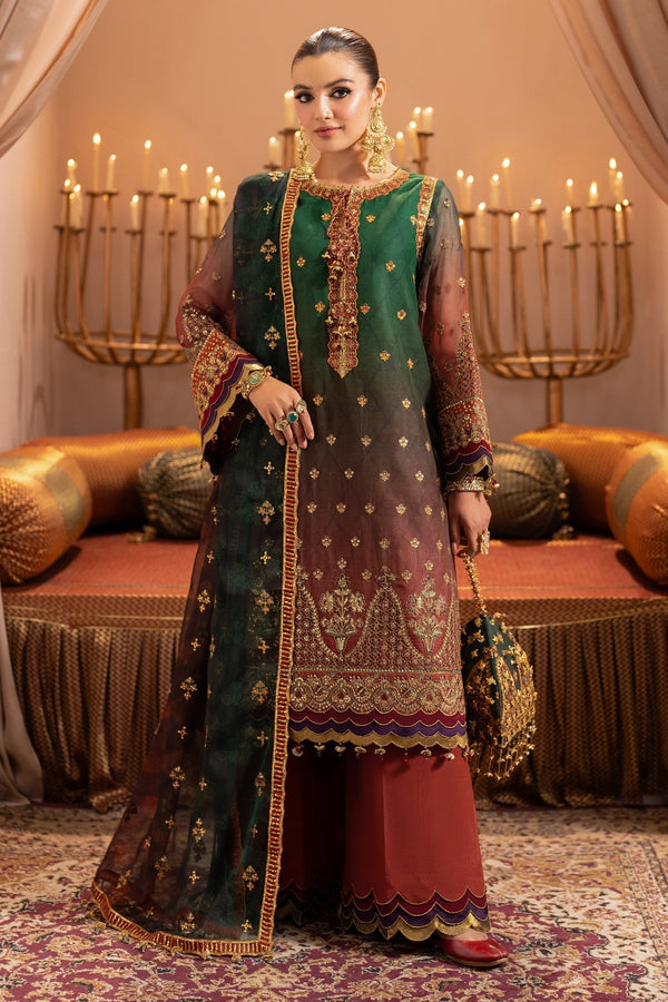 Alizeh | Jhalak Formals | AF-JHLK-02-HUSN - by - Libasekhas UK - Registered Vendor of : Alizeh - 100% Original Designer Dresss