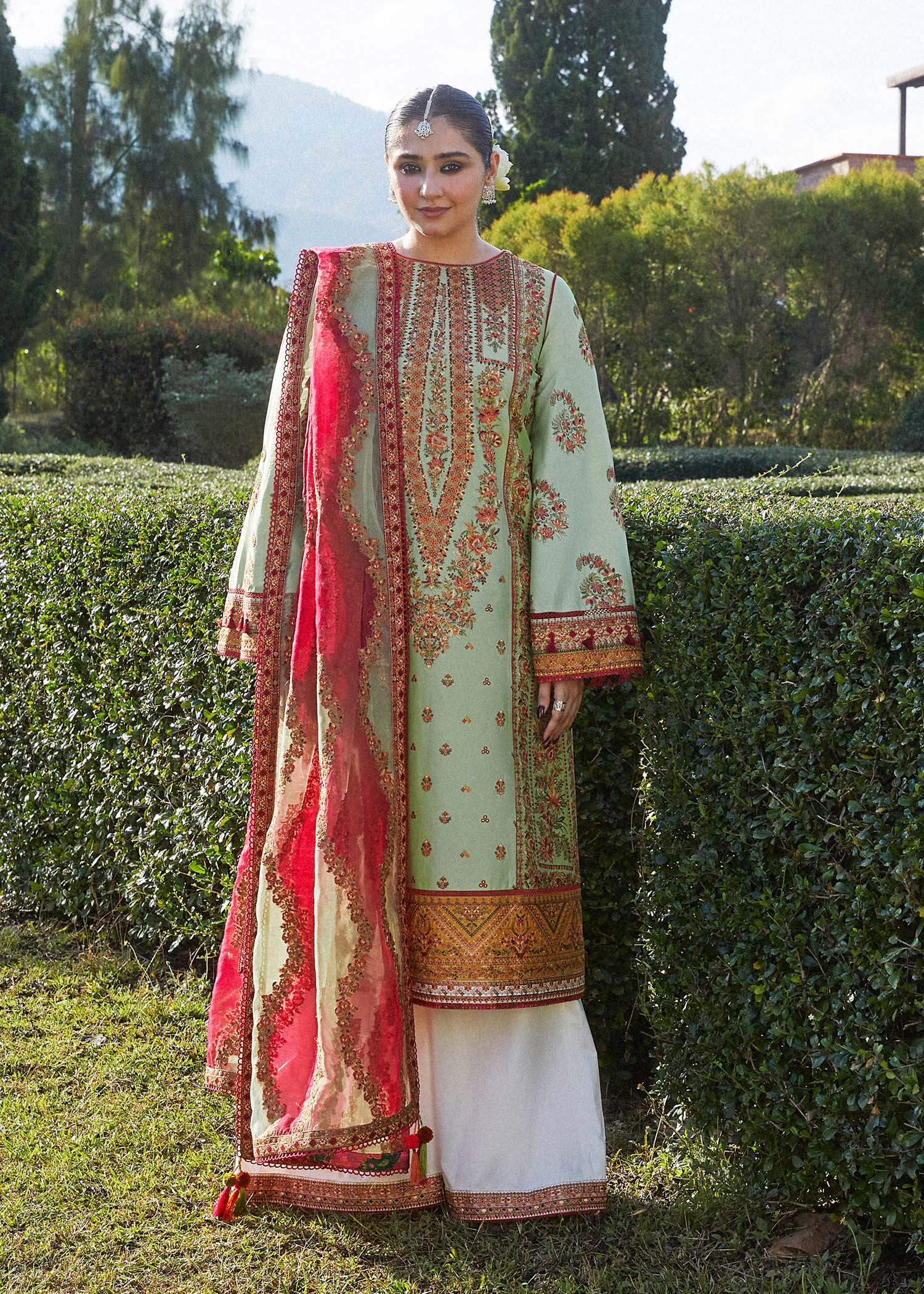 Hussain Rehar | Zaiba-Eid Lawn Collection24 | Gul Bahar - by - Libasekhas UK - Registered Vendor of : Hussain Rehar - 100% Original Designer Dresss