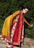 Hussain Rehar | Zaiba-Eid Lawn Collection24 | Sunehri - by - Libasekhas UK - Registered Vendor of : Hussain Rehar - 100% Original Designer Dresss