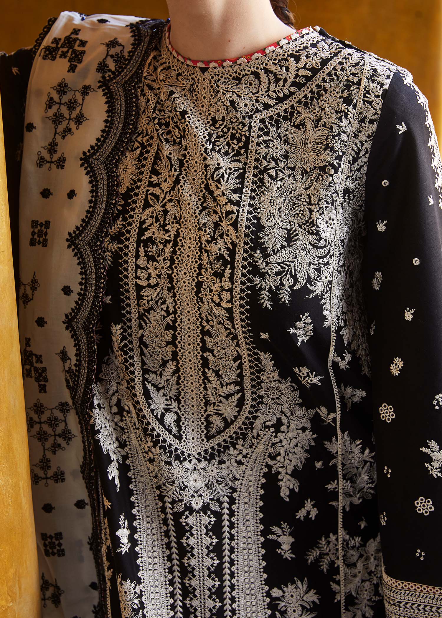 Hussain Rehar | Zaiba-Eid Lawn Collection24 | Shams - by - Libasekhas UK - Registered Vendor of : Hussain Rehar - 100% Original Designer Dresss