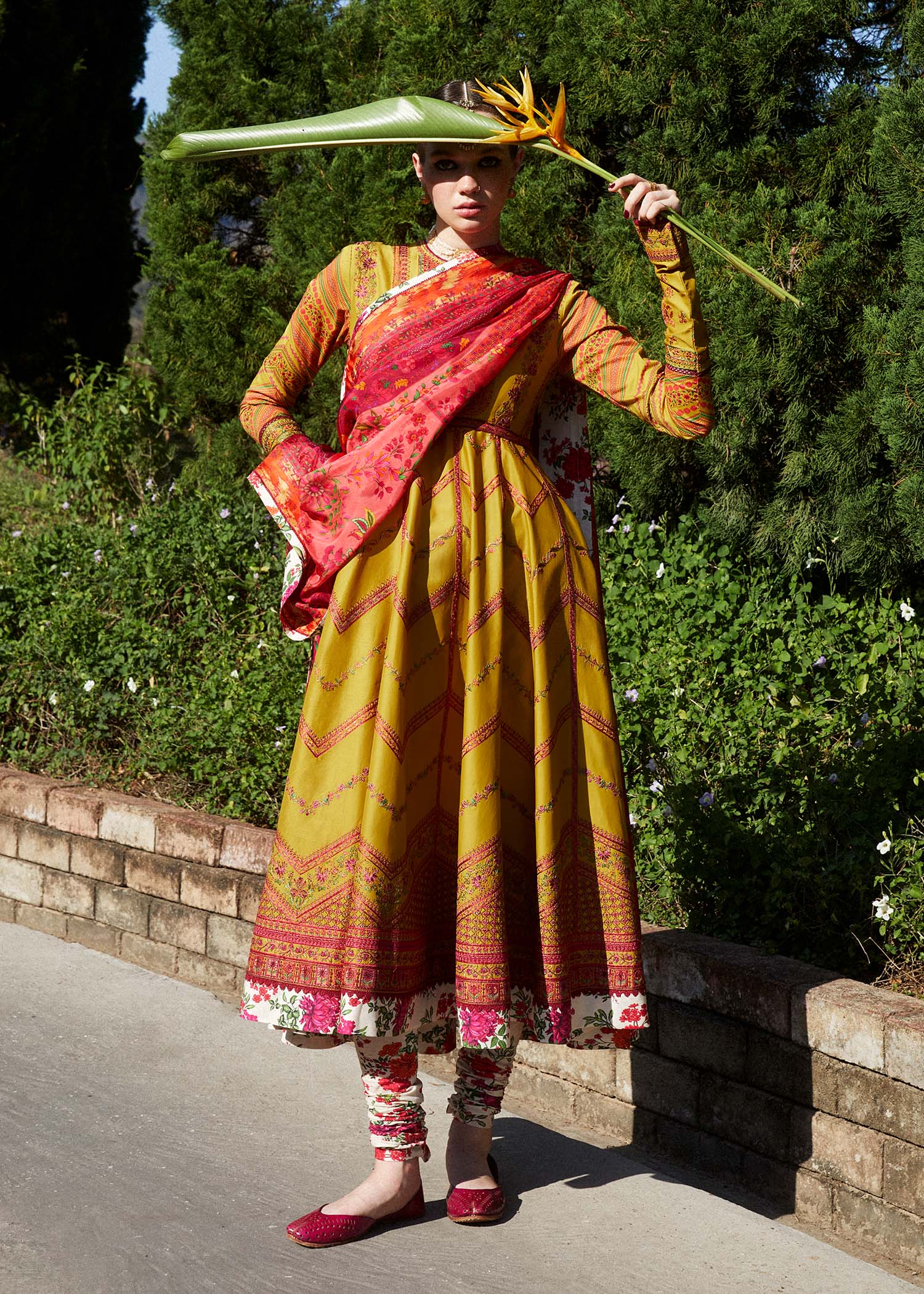 Hussain Rehar | Zaiba-Eid Lawn Collection24 | Sunehri - by - Libasekhas UK - Registered Vendor of : Hussain Rehar - 100% Original Designer Dresss