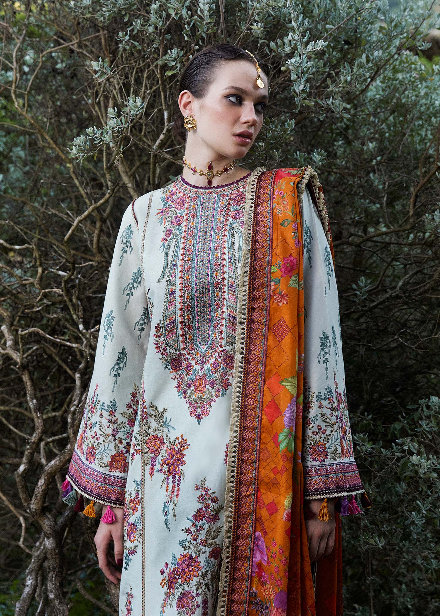 Hussain Rehar | Zaiba-Eid Lawn Collection24 | Sumbul - by - Libasekhas UK - Registered Vendor of : Hussain Rehar - 100% Original Designer Dresss