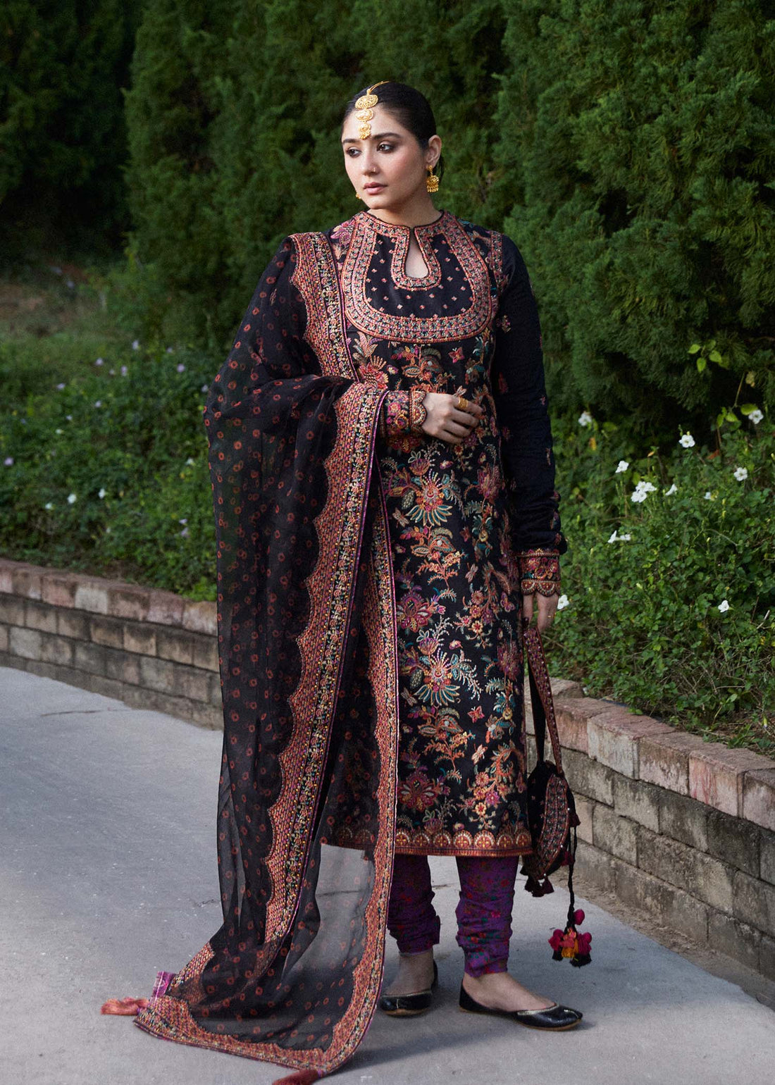 Hussain Rehar | Zaiba-Eid Lawn Collection24 | Siyaan - by - Libasekhas UK - Registered Vendor of : Hussain Rehar - 100% Original Designer Dresss