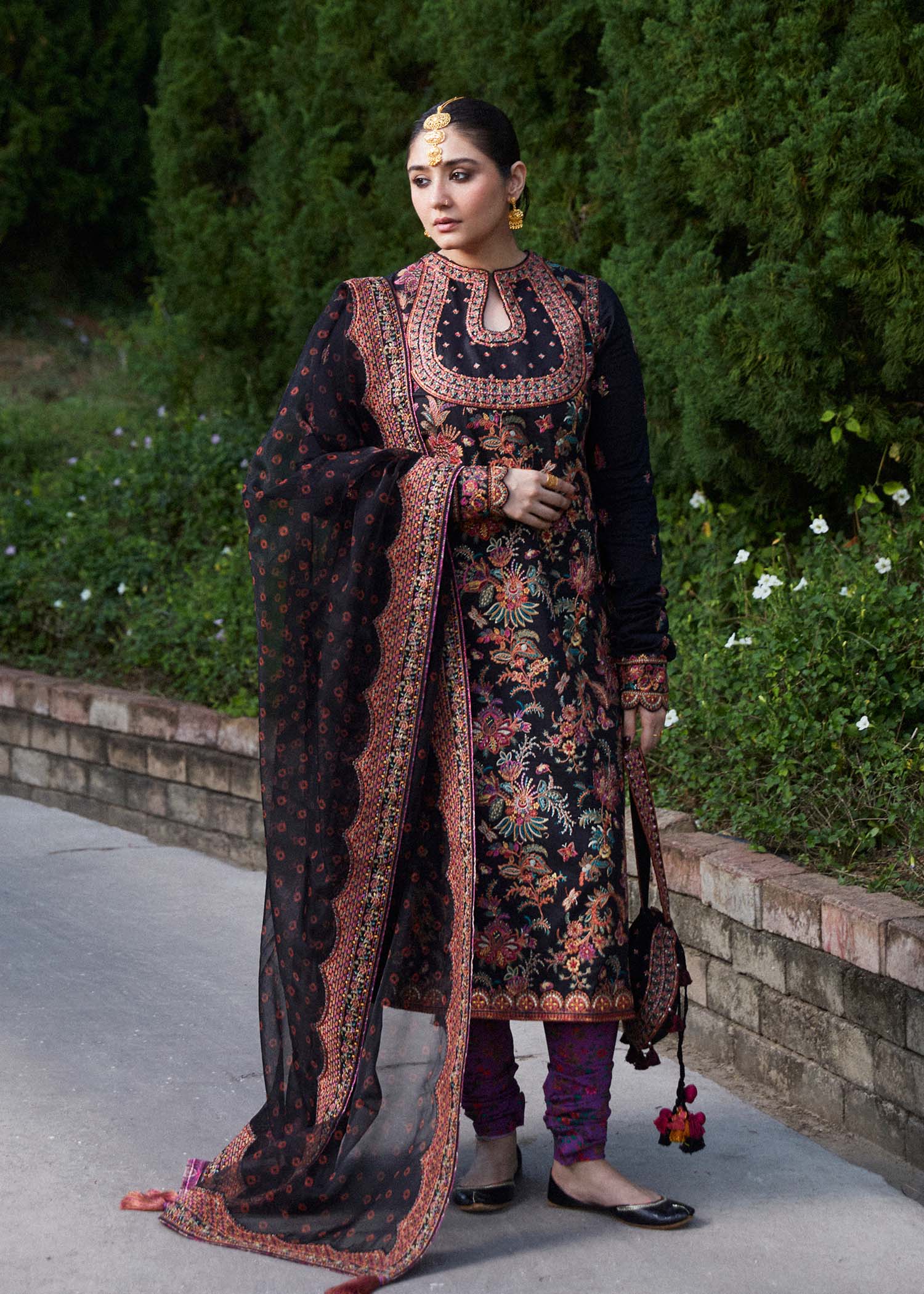 Hussain Rehar | Zaiba-Eid Lawn Collection24 | Siyaan - by - Libasekhas UK - Registered Vendor of : Hussain Rehar - 100% Original Designer Dresss