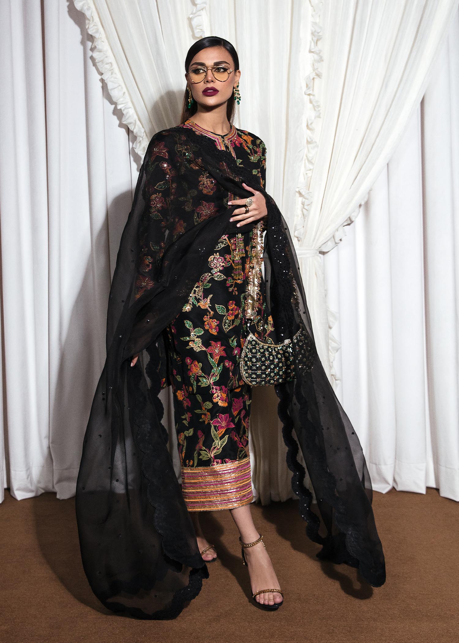 Hussain Rehar | Basic Not Basic |  Inky - by - Libasekhas UK - Registered Vendor of : Hussain Rehar - 100% Original Designer Dresss