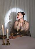 Hussain Rehar | Basic Not Basic |  Leaden - by - Libasekhas UK - Registered Vendor of : Hussain Rehar - 100% Original Designer Dresss