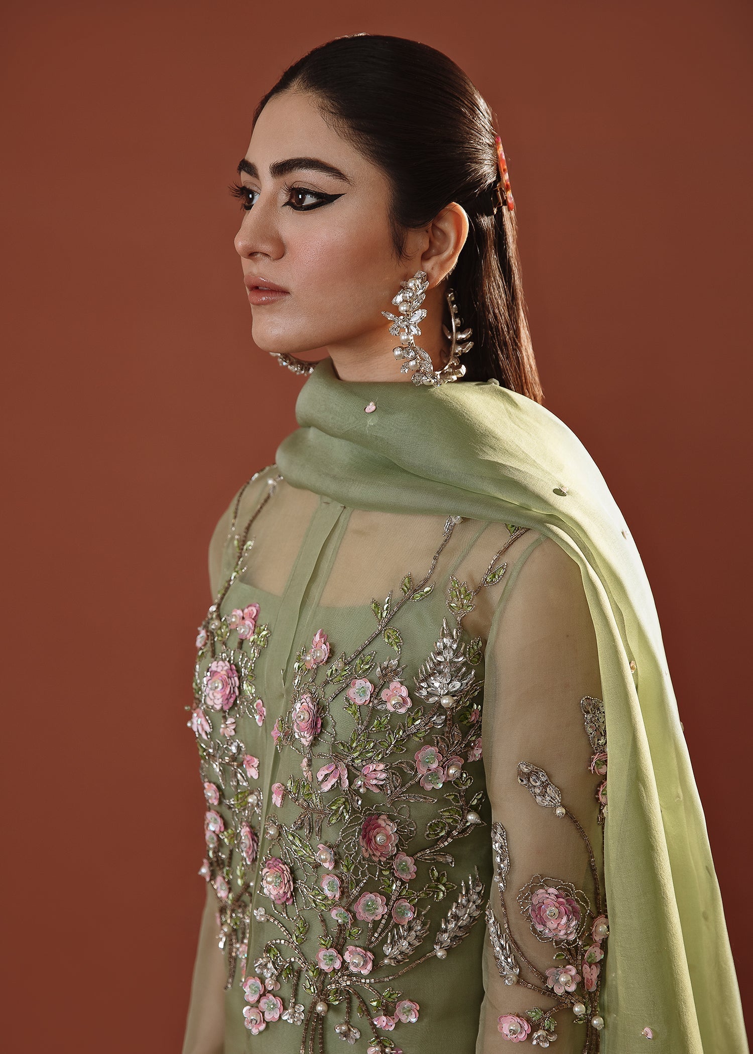 Hussain Rehar | Basic Not Basic |  Primrose - by - Libasekhas UK - Registered Vendor of : Hussain Rehar - 100% Original Designer Dresss