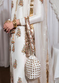 Hussain Rehar | Basic Not Basic |  Blanc - by - Libasekhas UK - Registered Vendor of : Hussain Rehar - 100% Original Designer Dresss