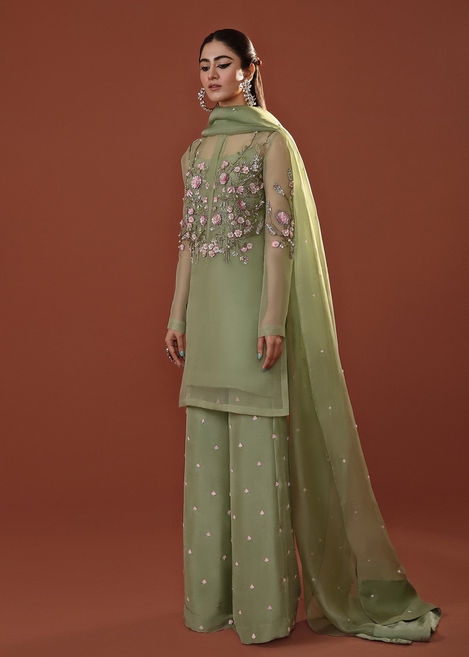 Hussain Rehar | Basic Not Basic |  Primrose - by - Libasekhas UK - Registered Vendor of : Hussain Rehar - 100% Original Designer Dresss