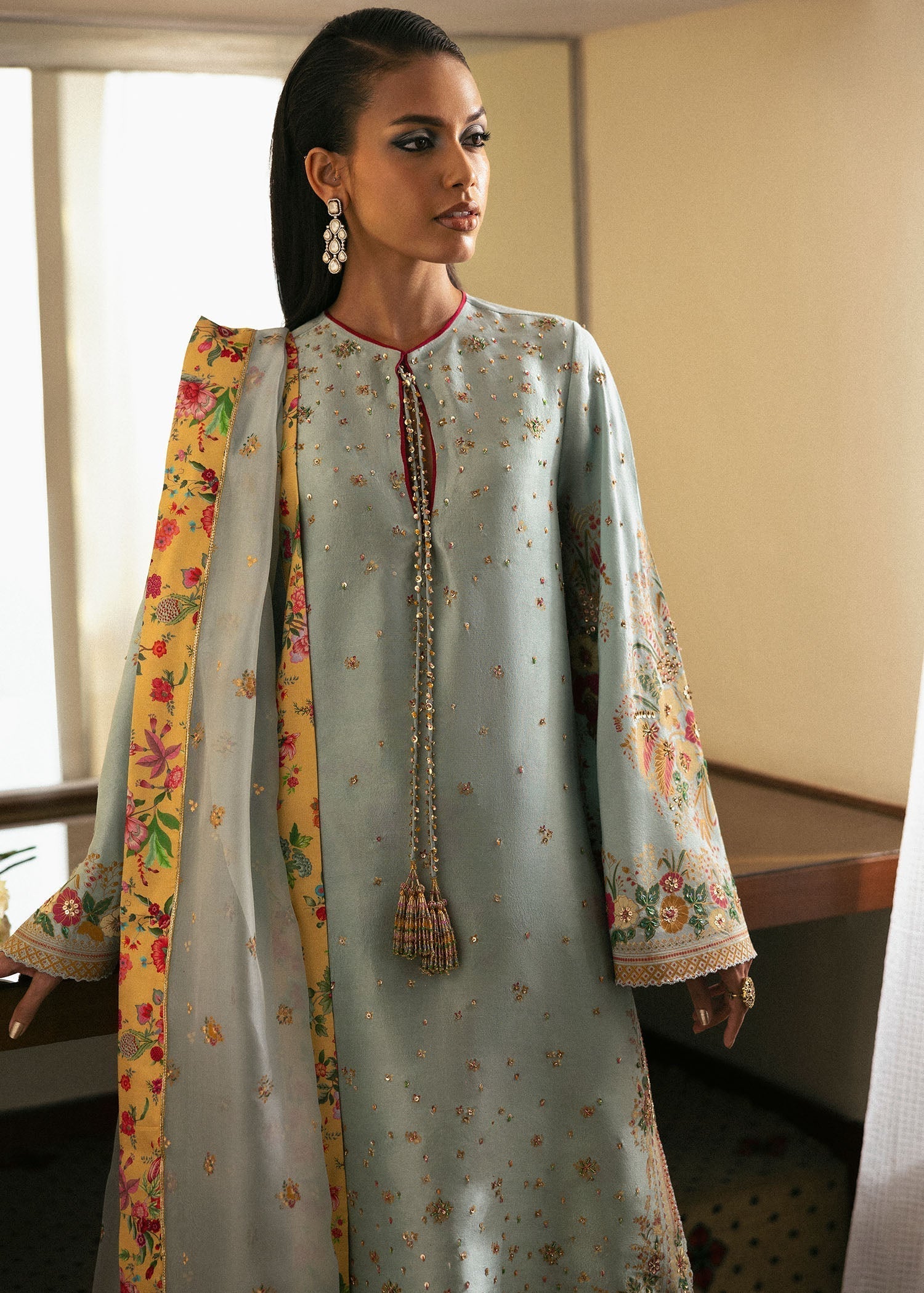 Hussain Rehar | Basic Not Basic |   Maze - by - Libasekhas UK - Registered Vendor of : Hussain Rehar - 100% Original Designer Dresss