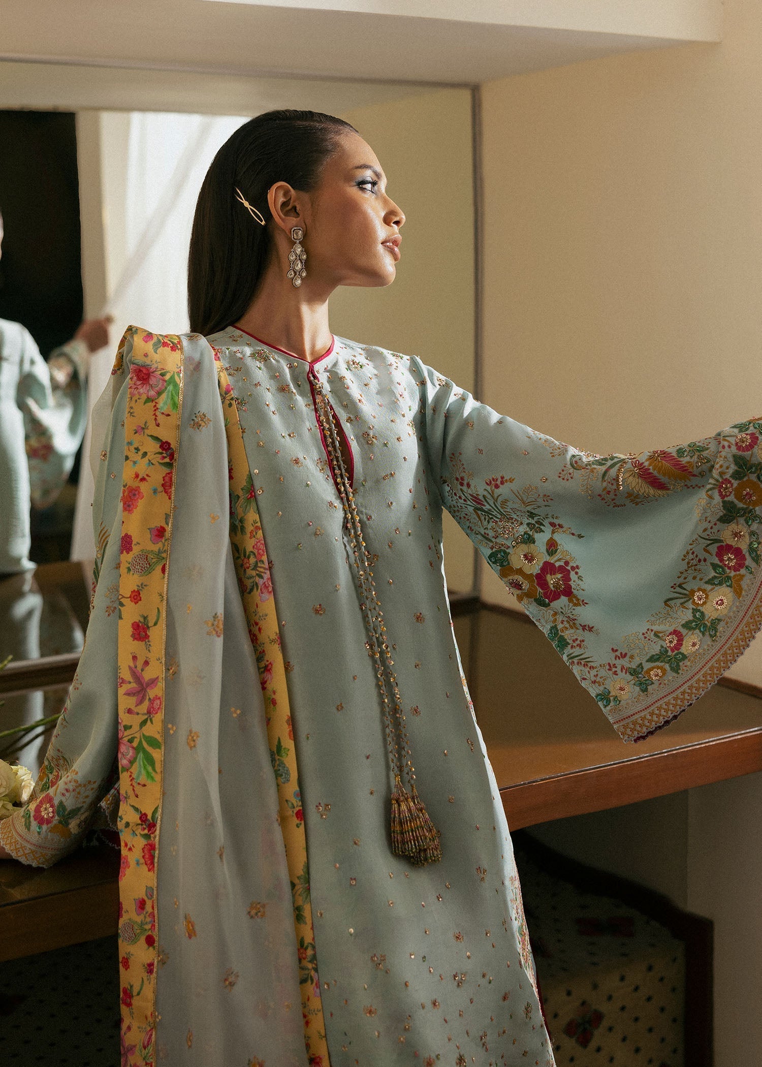 Hussain Rehar | Basic Not Basic |   Maze - by - Libasekhas UK - Registered Vendor of : Hussain Rehar - 100% Original Designer Dresss