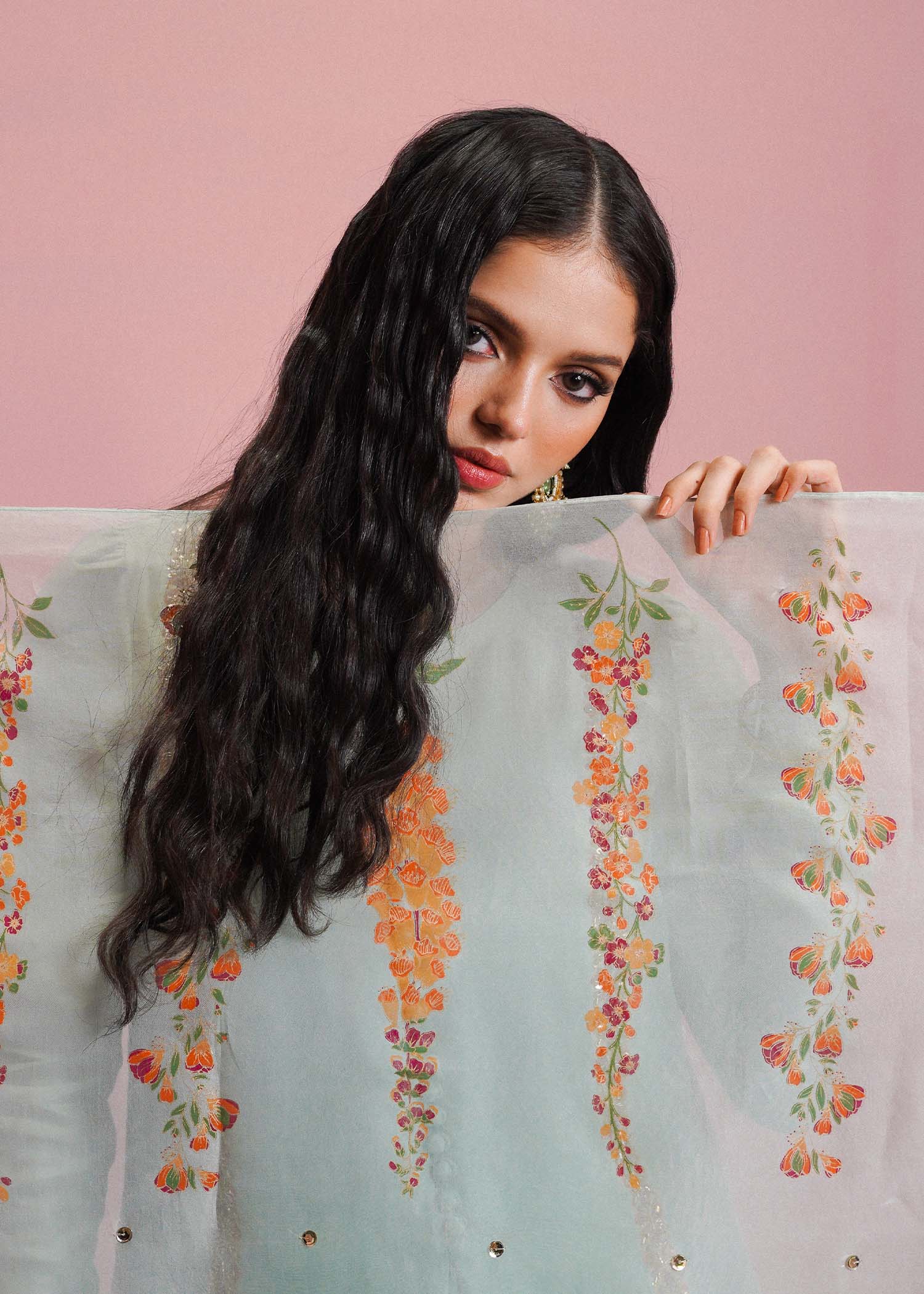 Hussain Rehar | Basic Not Basic |  Whisper - by - Libasekhas UK - Registered Vendor of : Hussain Rehar - 100% Original Designer Dresss