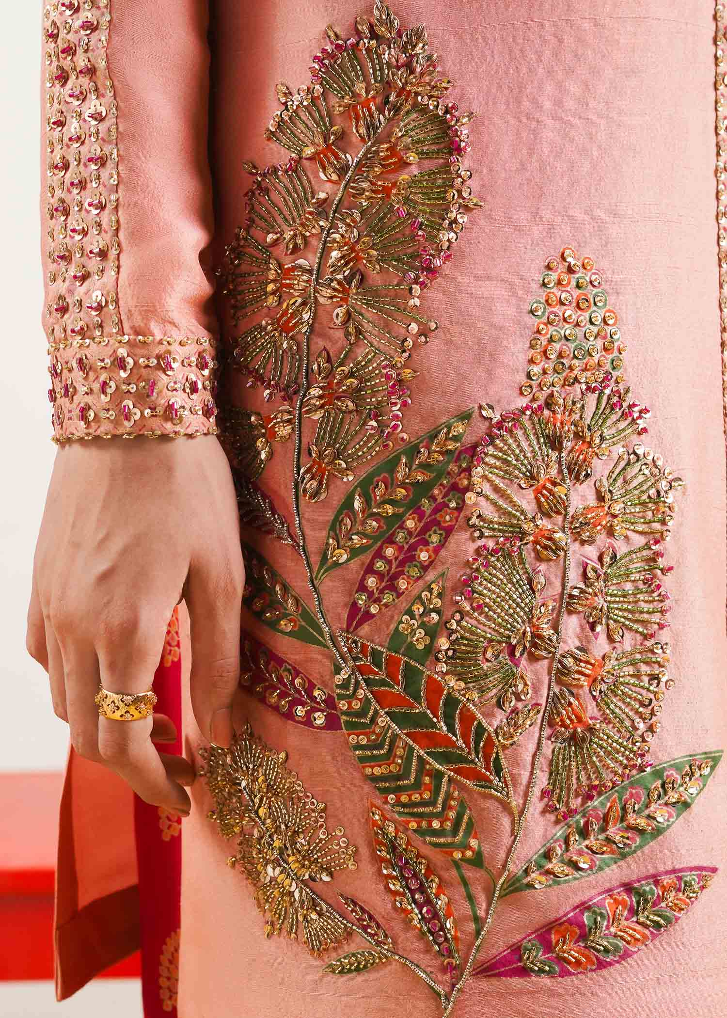 Hussain Rehar | Basic Not Basic |  Blush - by - Libasekhas UK - Registered Vendor of : Hussain Rehar - 100% Original Designer Dresss