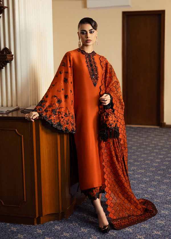 Hussain Rehar | Basic Not Basic |  Sheryl - by - Libasekhas UK - Registered Vendor of : Hussain Rehar - 100% Original Designer Dresss