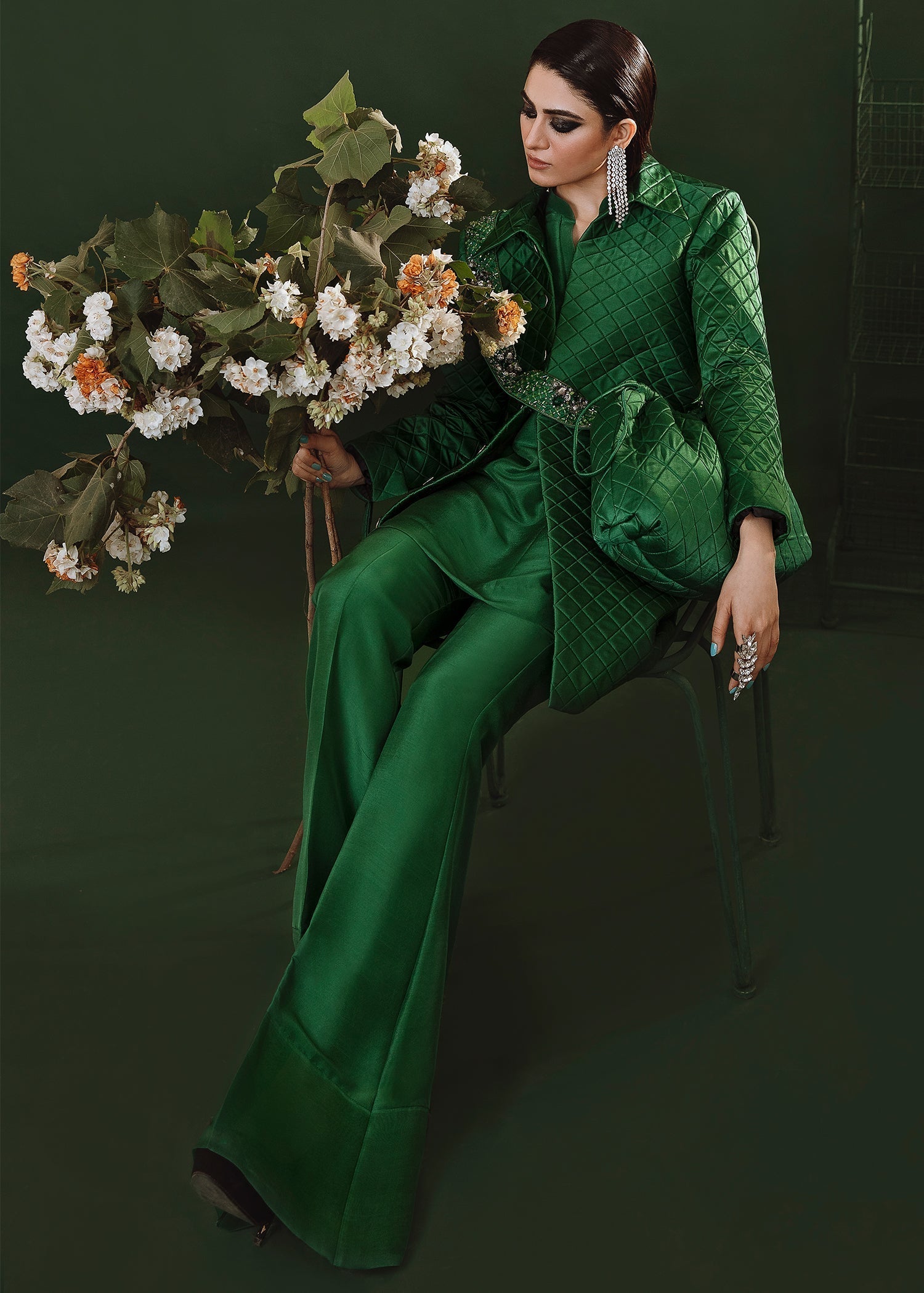 Hussain Rehar | Basic Not Basic |  Crocus - by - Libasekhas UK - Registered Vendor of : Hussain Rehar - 100% Original Designer Dresss