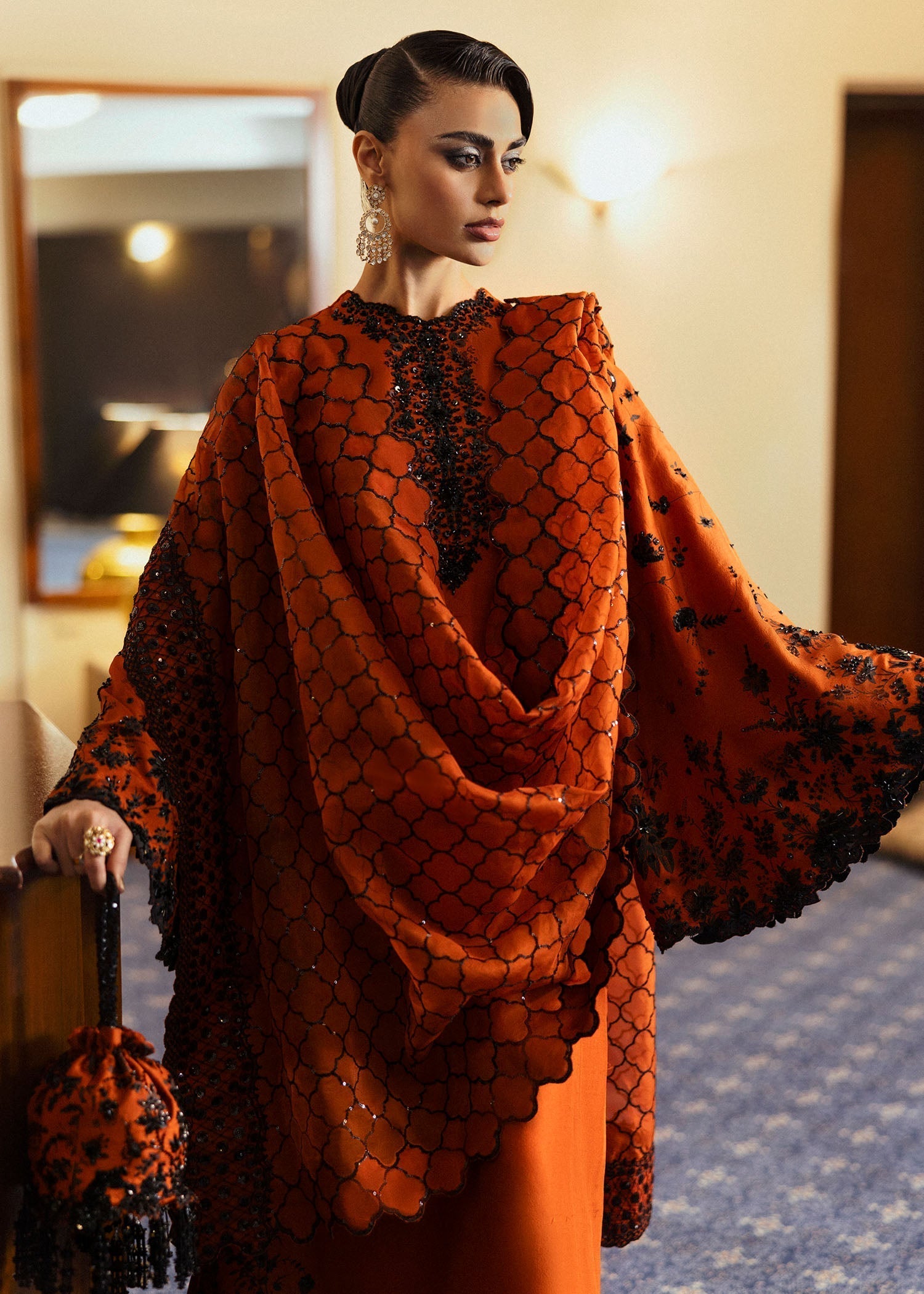 Hussain Rehar | Basic Not Basic |  Sheryl - by - Libasekhas UK - Registered Vendor of : Hussain Rehar - 100% Original Designer Dresss