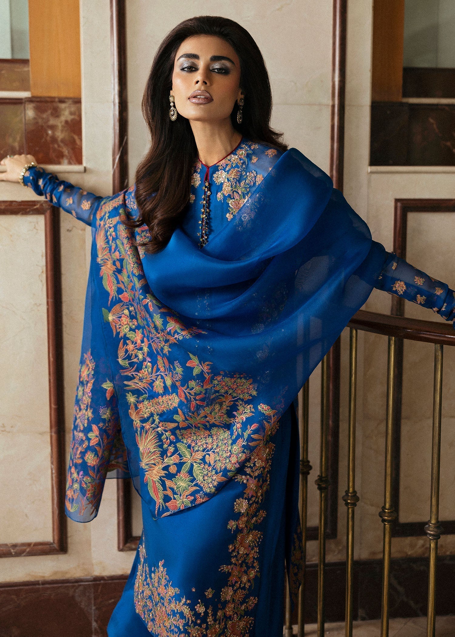 Hussain Rehar | Basic Not Basic |   Serene - by - Libasekhas UK - Registered Vendor of : Hussain Rehar - 100% Original Designer Dresss