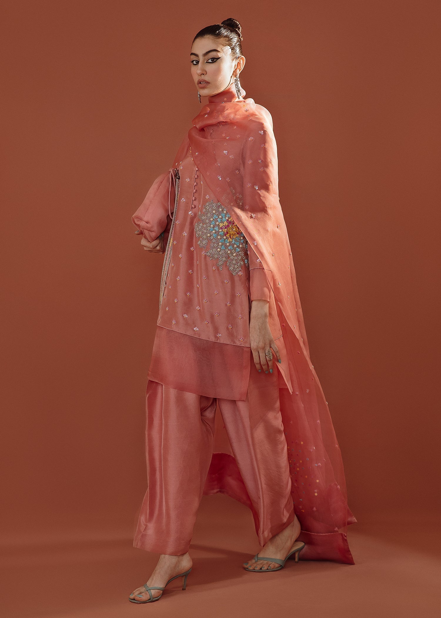 Hussain Rehar | Basic Not Basic |  Peony - by - Libasekhas UK - Registered Vendor of : Hussain Rehar - 100% Original Designer Dresss