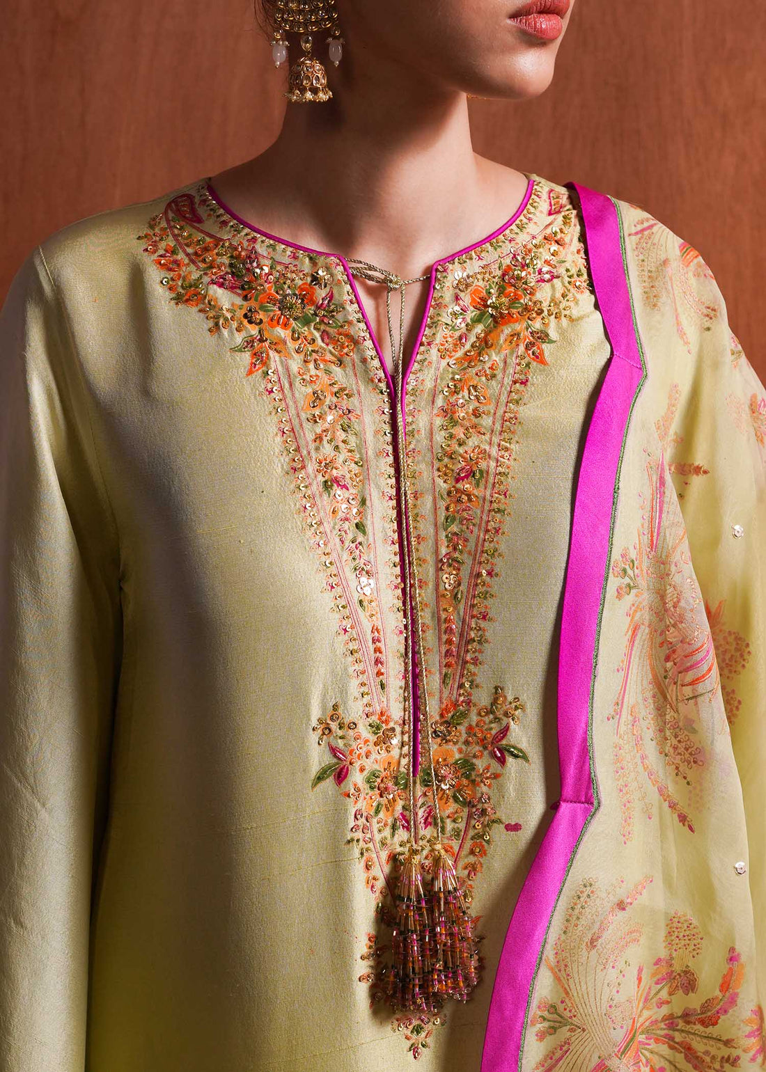 Hussain Rehar | Basic Not Basic |  Meadow - by - Libasekhas UK - Registered Vendor of : Hussain Rehar - 100% Original Designer Dresss
