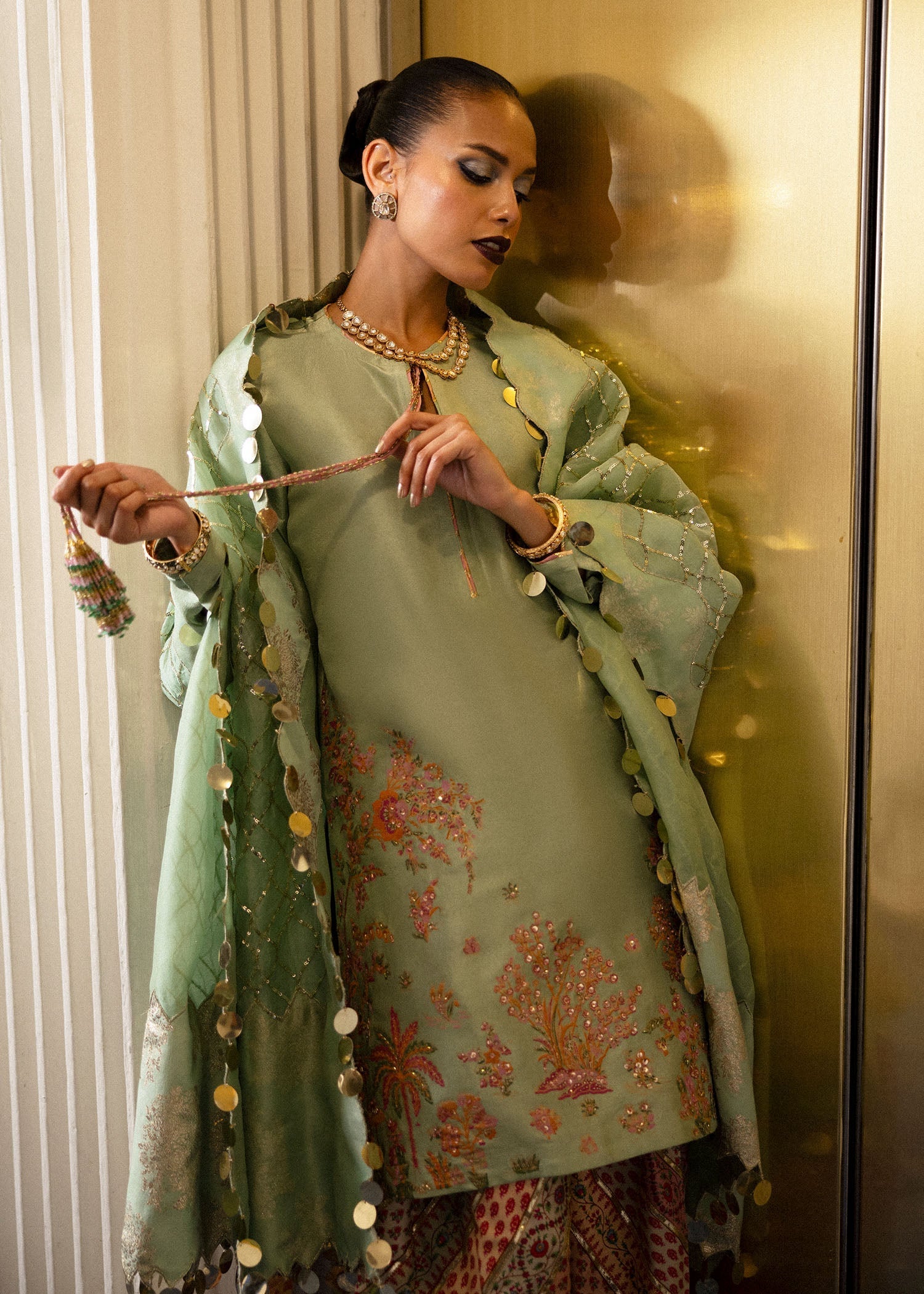 Hussain Rehar | Basic Not Basic |  Viridity - by - Libasekhas UK - Registered Vendor of : Hussain Rehar - 100% Original Designer Dresss