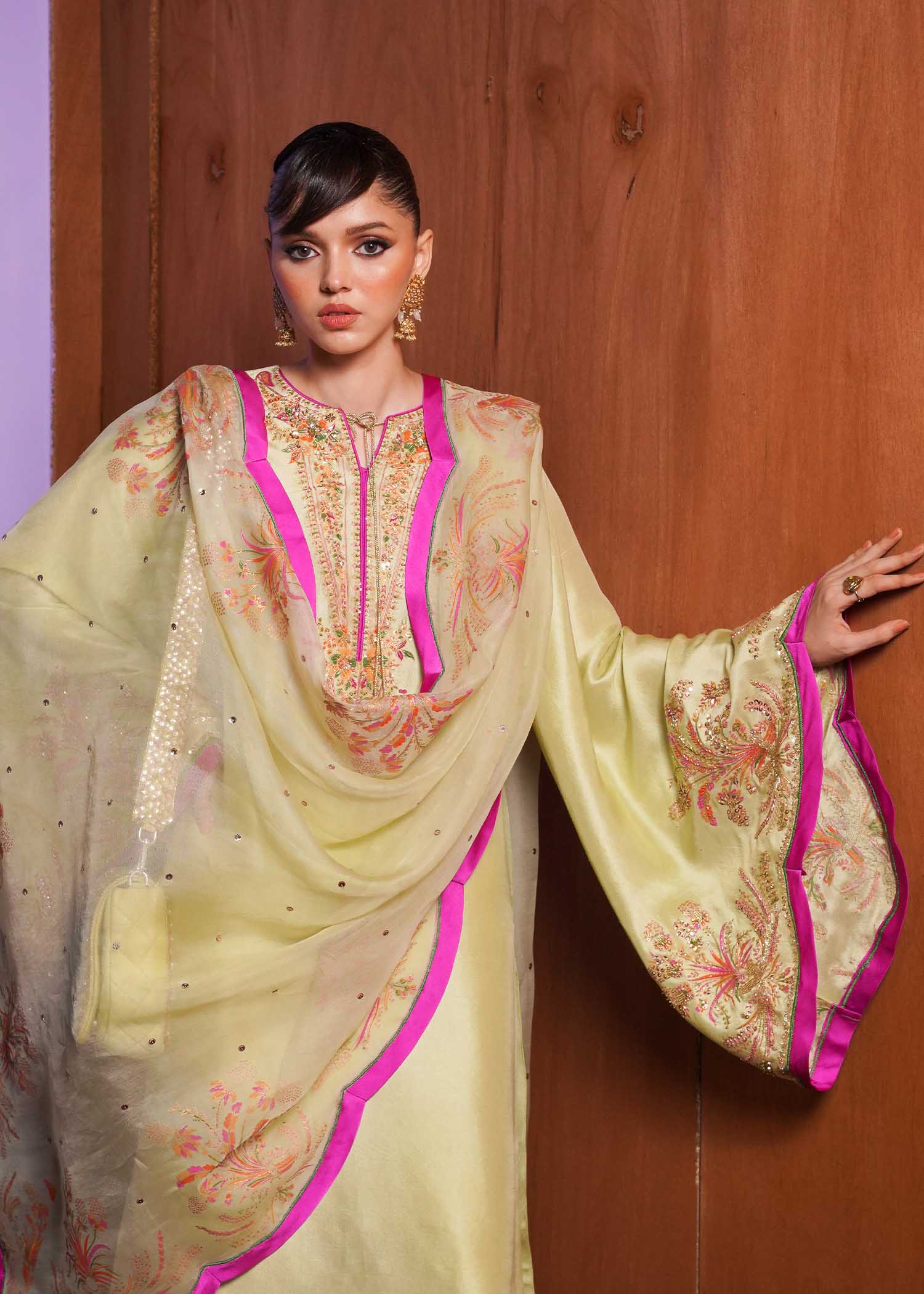 Hussain Rehar | Basic Not Basic |  Meadow - by - Libasekhas UK - Registered Vendor of : Hussain Rehar - 100% Original Designer Dresss