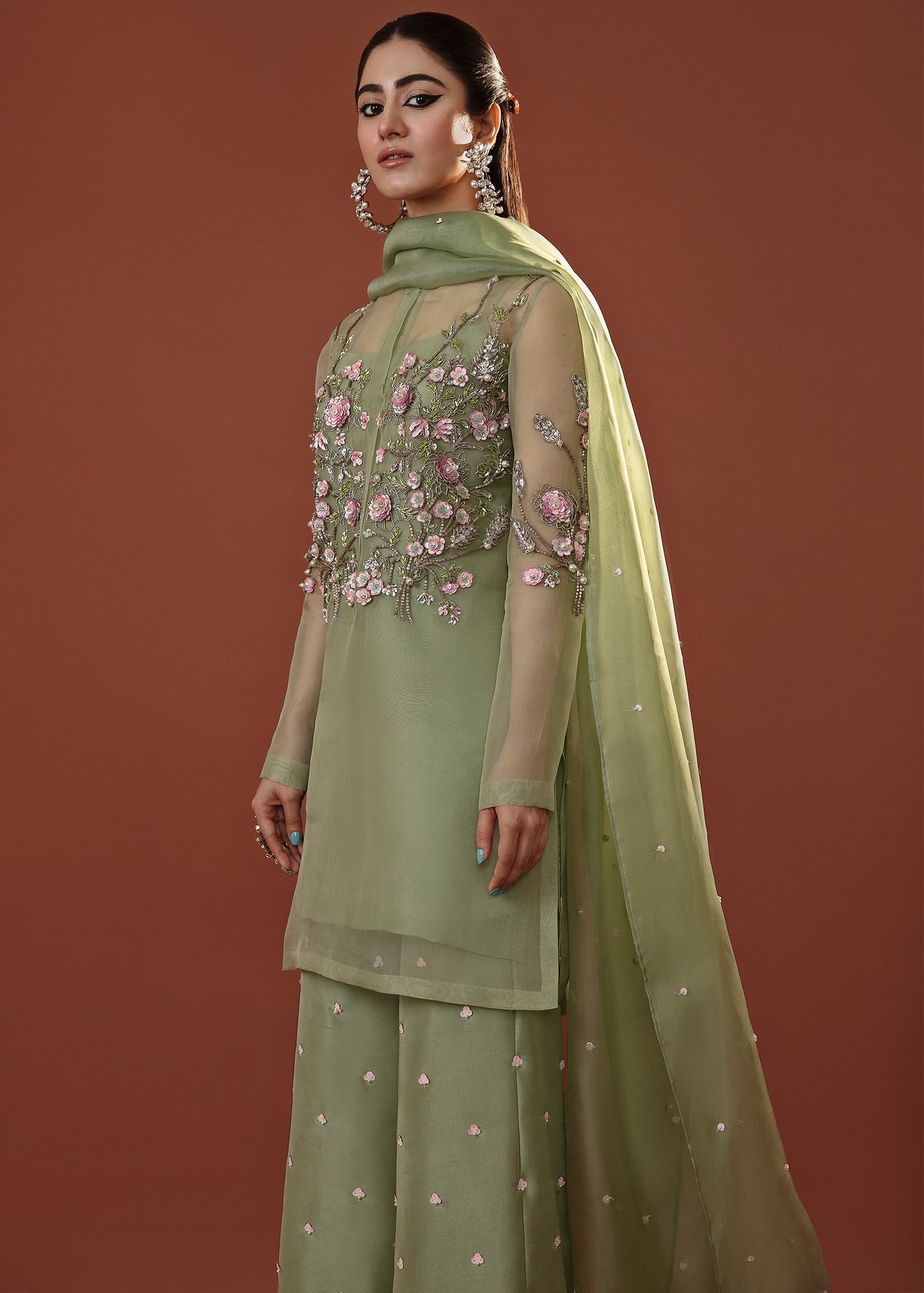 Hussain Rehar | Basic Not Basic |  Primrose - by - Libasekhas UK - Registered Vendor of : Hussain Rehar - 100% Original Designer Dresss