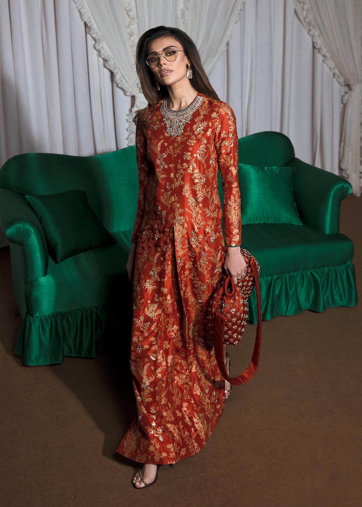 Hussain Rehar | Basic Not Basic |  Flamme - by - Libasekhas UK - Registered Vendor of : Hussain Rehar - 100% Original Designer Dresss