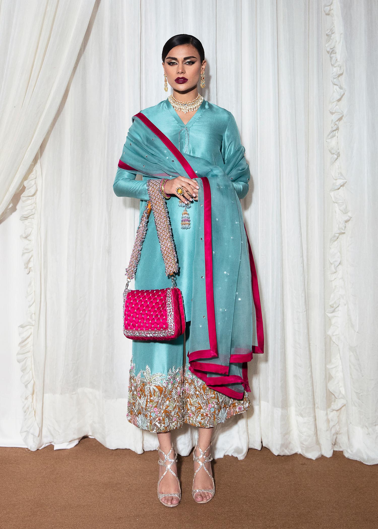 Hussain Rehar | Basic Not Basic |  Azure BNB - by - Libasekhas UK - Registered Vendor of : Hussain Rehar - 100% Original Designer Dresss