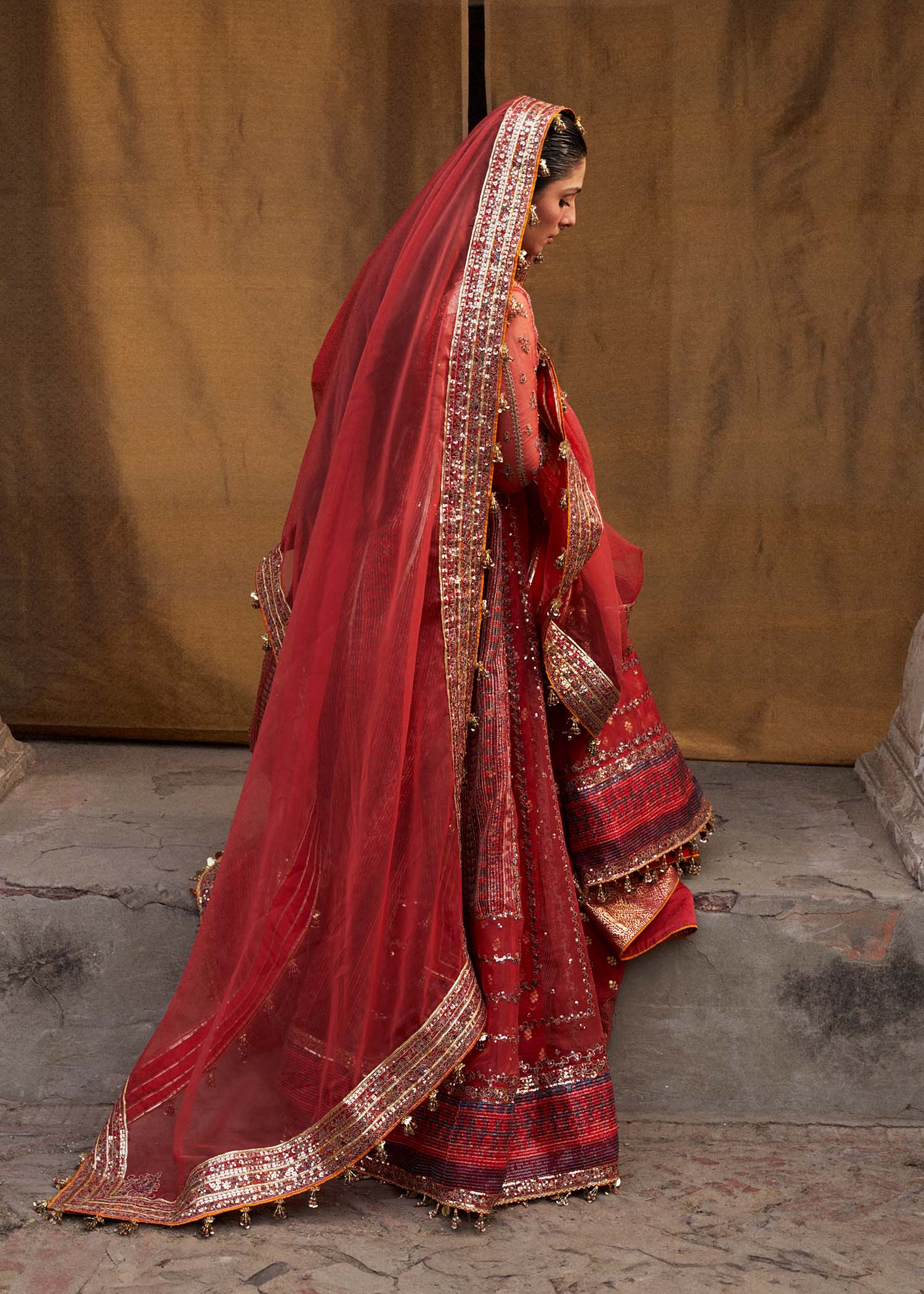 Hussain Rehar | Luxury Festive FW/24 | Bulori - by - Libasekhas UK - Registered Vendor of : Hussain Rehar - 100% Original Designer Dresss