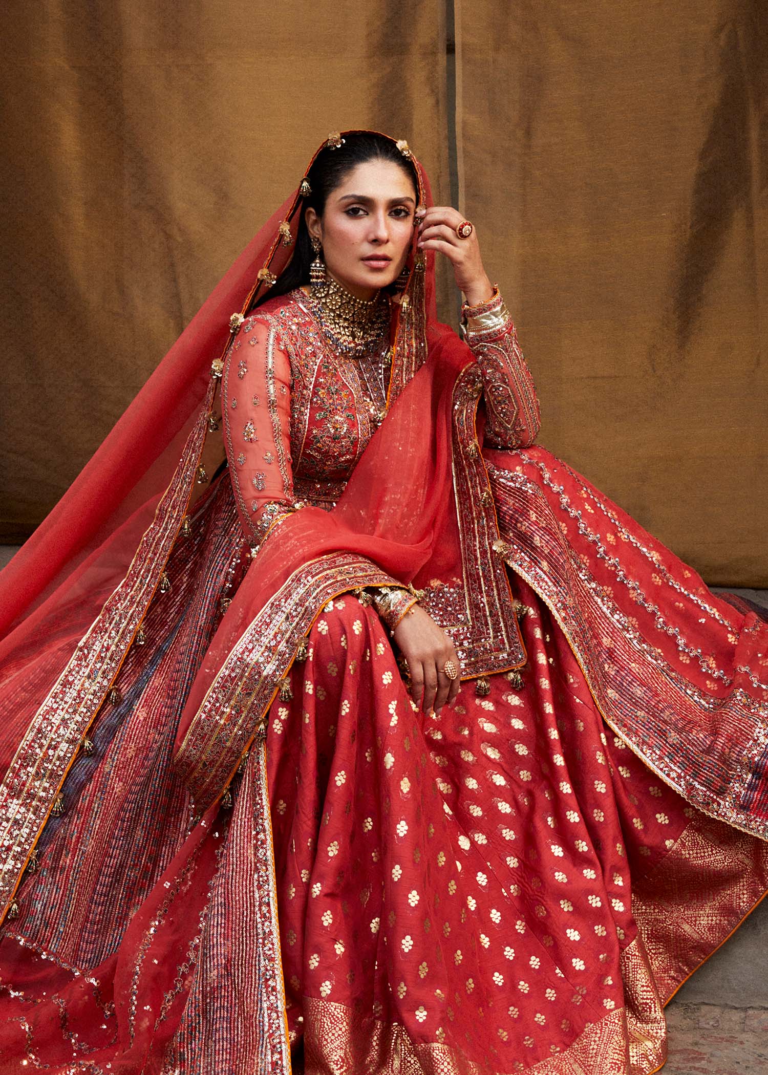 Hussain Rehar | Luxury Festive FW/24 | Bulori - by - Libasekhas UK - Registered Vendor of : Hussain Rehar - 100% Original Designer Dresss
