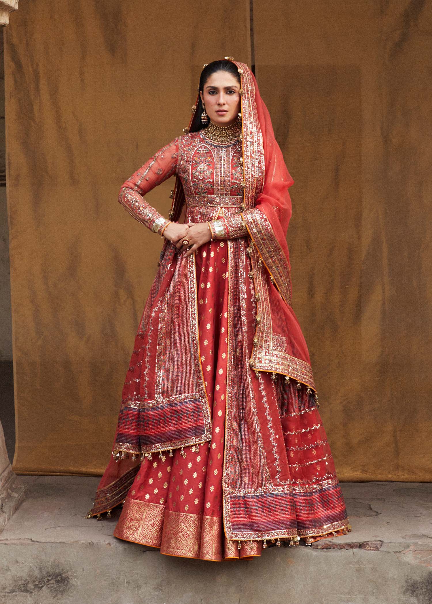 Hussain Rehar | Luxury Festive FW/24 | Bulori - by - Libasekhas UK - Registered Vendor of : Hussain Rehar - 100% Original Designer Dresss