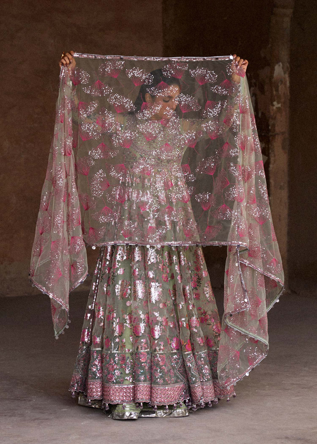 Hussain Rehar | Luxury Festive FW/24 | Pankh - by - Libasekhas UK - Registered Vendor of : Hussain Rehar - 100% Original Designer Dresss