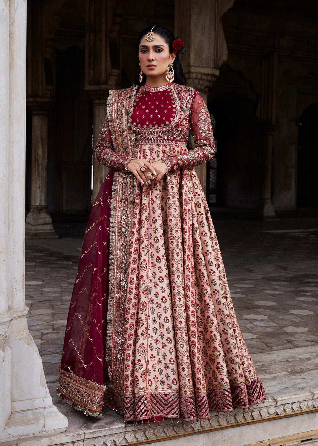 Hussain Rehar | Luxury Festive FW/24 | Alta - by - Libasekhas UK - Registered Vendor of : Hussain Rehar - 100% Original Designer Dresss