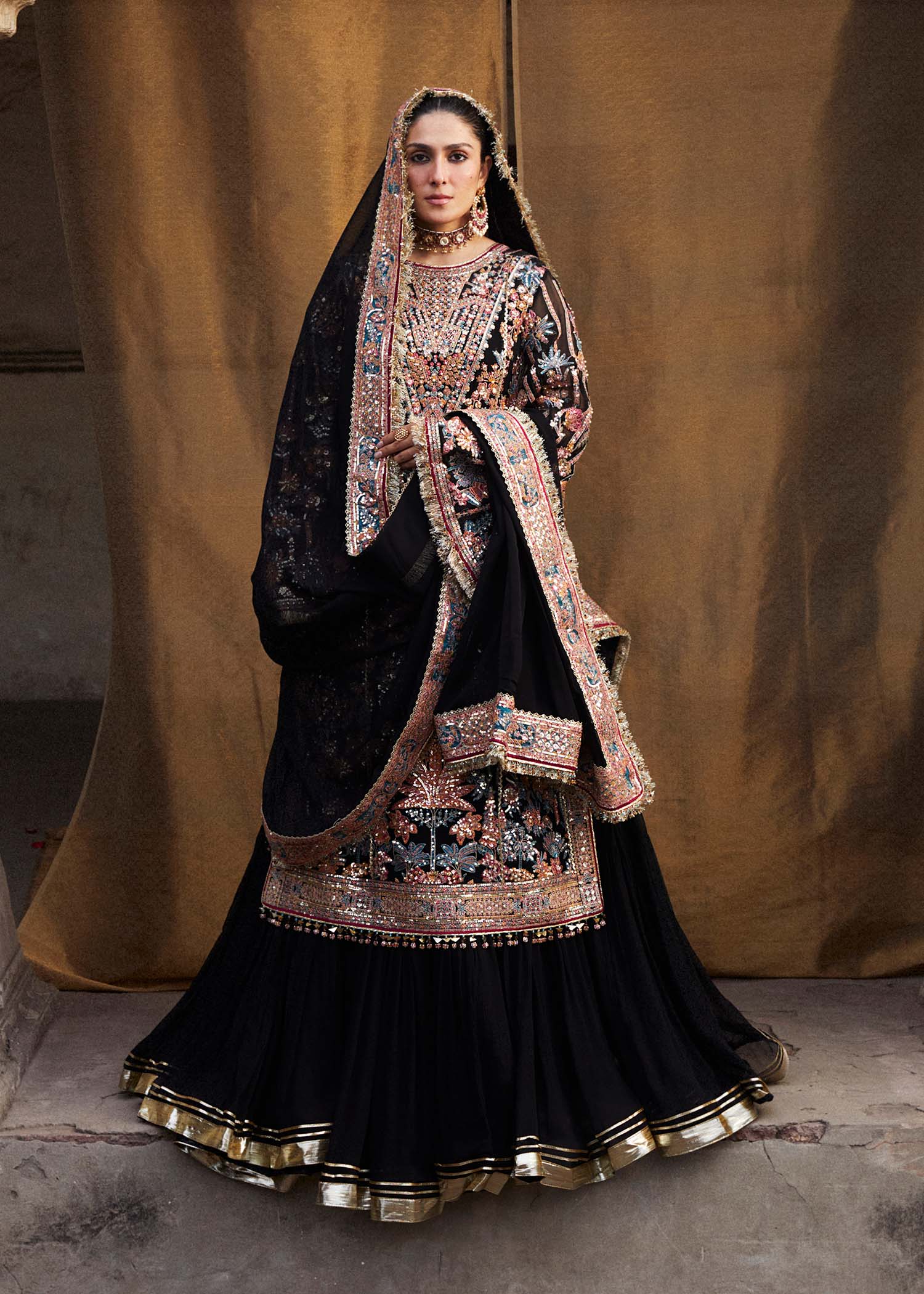 Hussain Rehar | Luxury Festive FW/24 | Tamam - by - Libasekhas UK - Registered Vendor of : Hussain Rehar - 100% Original Designer Dresss
