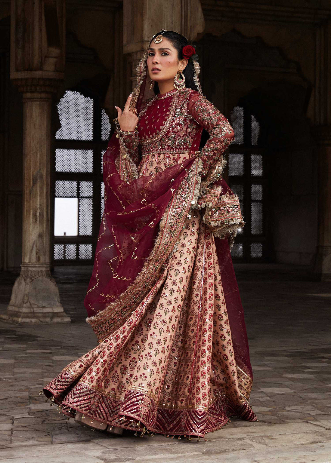 Hussain Rehar | Luxury Festive FW/24 | Alta - by - Libasekhas UK - Registered Vendor of : Hussain Rehar - 100% Original Designer Dresss