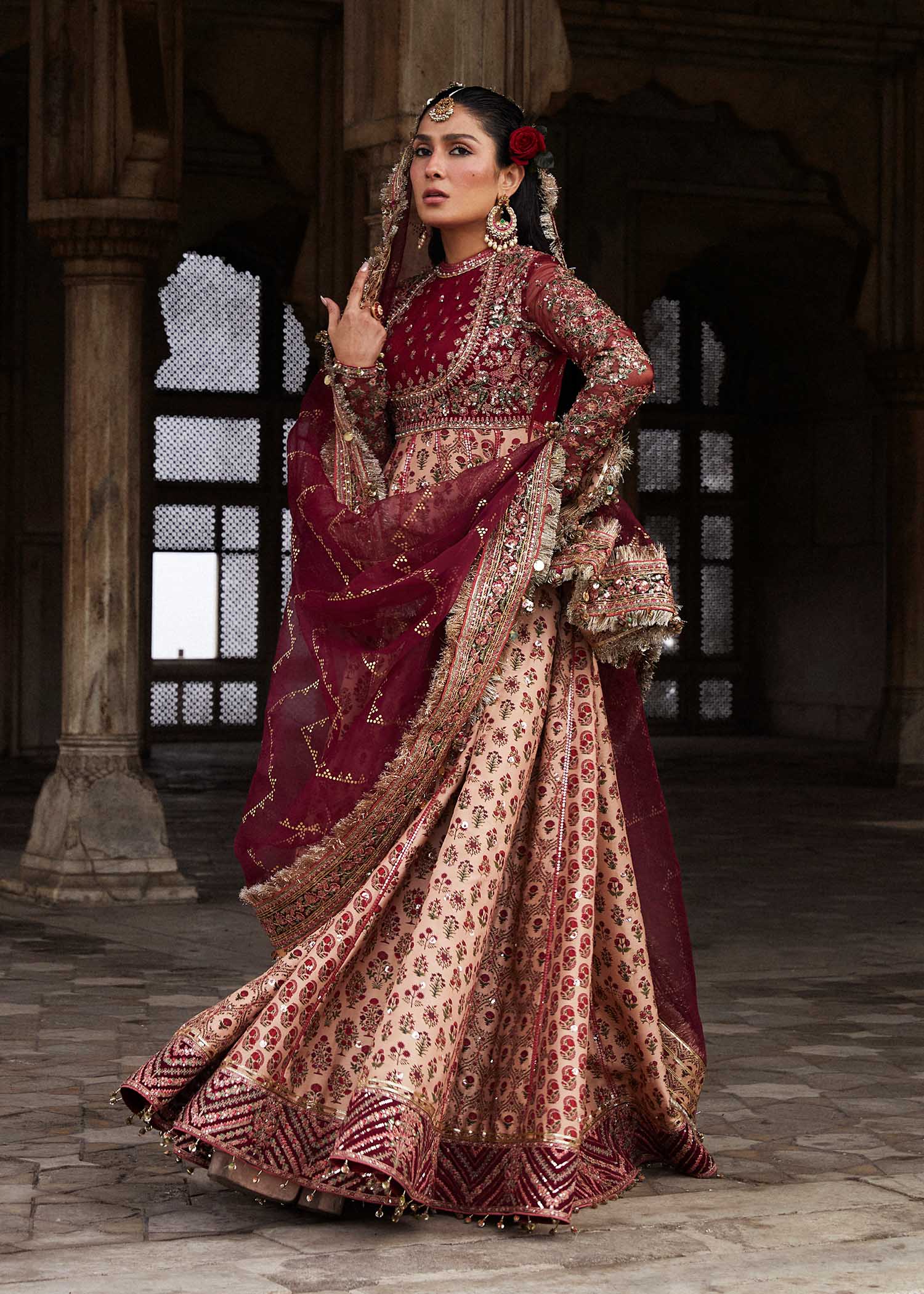 Hussain Rehar | Luxury Festive FW/24 | Alta - by - Libasekhas UK - Registered Vendor of : Hussain Rehar - 100% Original Designer Dresss