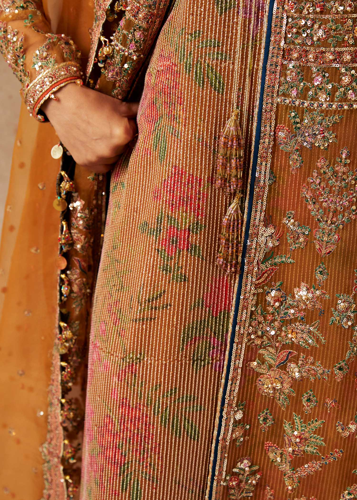 Hussain Rehar | Luxury Festive FW/24 | Zareena - by - Libasekhas UK - Registered Vendor of : Hussain Rehar - 100% Original Designer Dresss