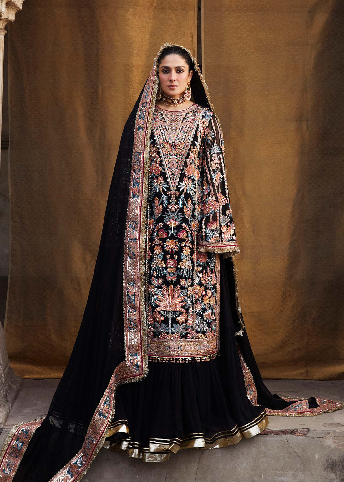 Hussain Rehar | Luxury Festive FW/24 | Tamam - by - Libasekhas UK - Registered Vendor of : Hussain Rehar - 100% Original Designer Dresss
