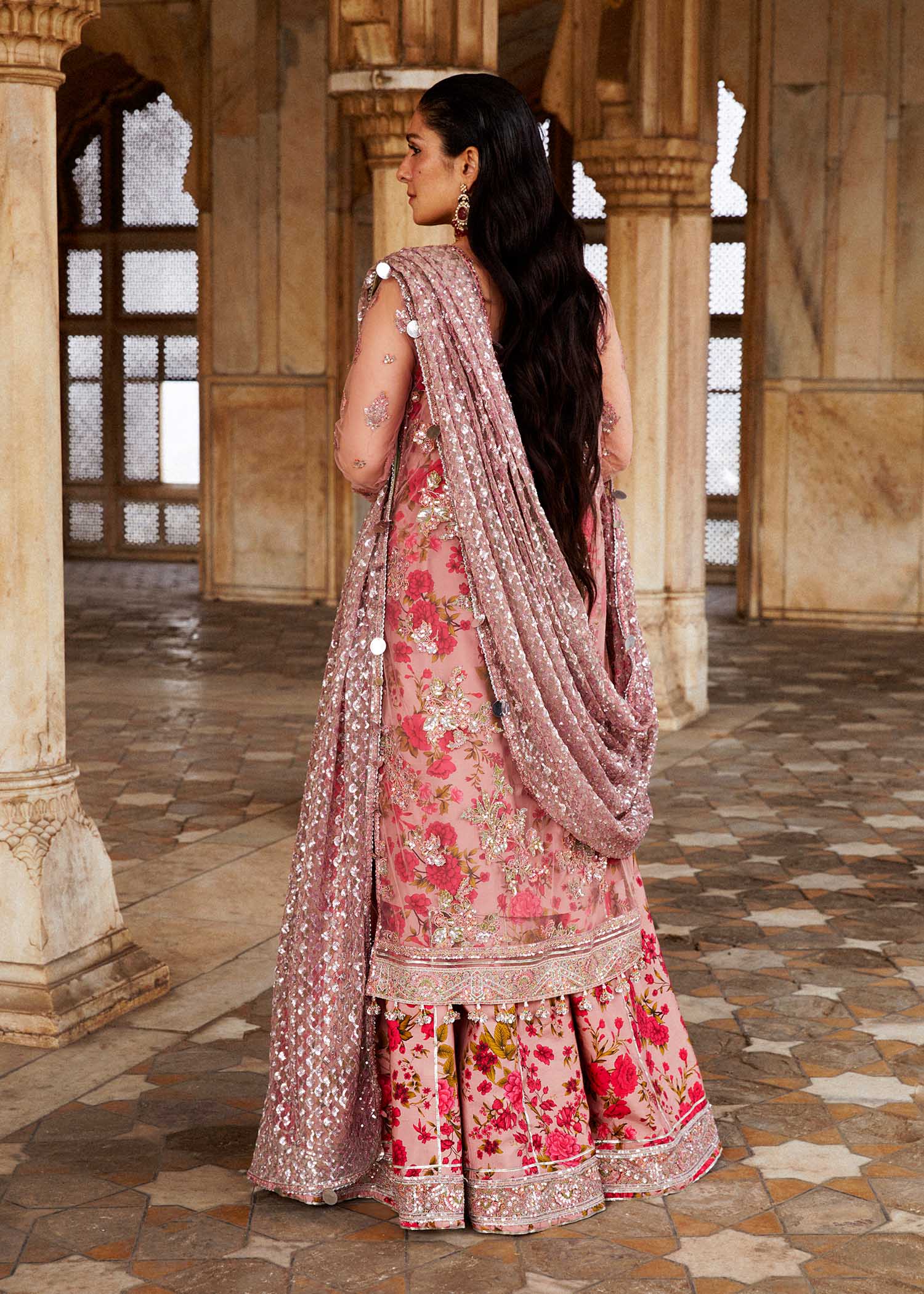 Hussain Rehar | Luxury Festive FW/24 | Sham - by - Libasekhas UK - Registered Vendor of : Hussain Rehar - 100% Original Designer Dresss
