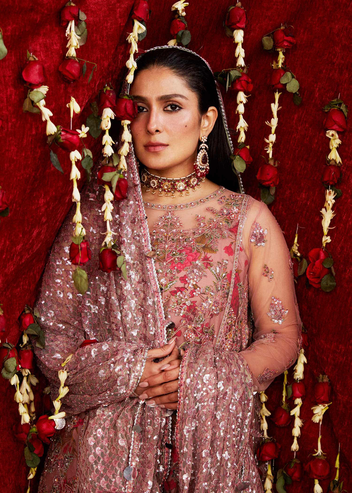 Hussain Rehar | Luxury Festive FW/24 | Sham - by - Libasekhas UK - Registered Vendor of : Hussain Rehar - 100% Original Designer Dresss